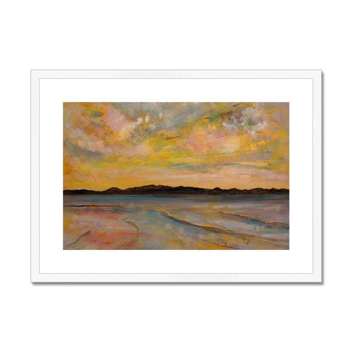 Vallay Island North Uist Painting | Framed & Mounted Prints From Scotland