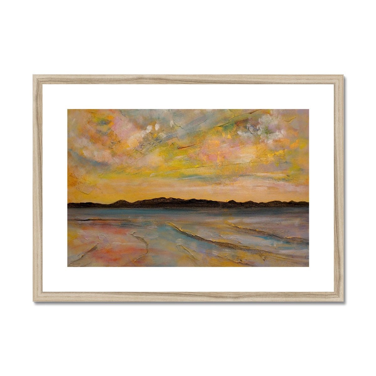 Vallay Island North Uist Painting | Framed &amp; Mounted Prints From Scotland