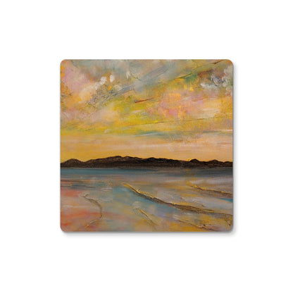 Vallay Island North Uist | Scottish Art Gifts | Coaster | Hebridean Islands Art Gallery | Paintings, Prints, Homeware and Art Gifts From Scotland By Scottish Artist Kevin Hunter