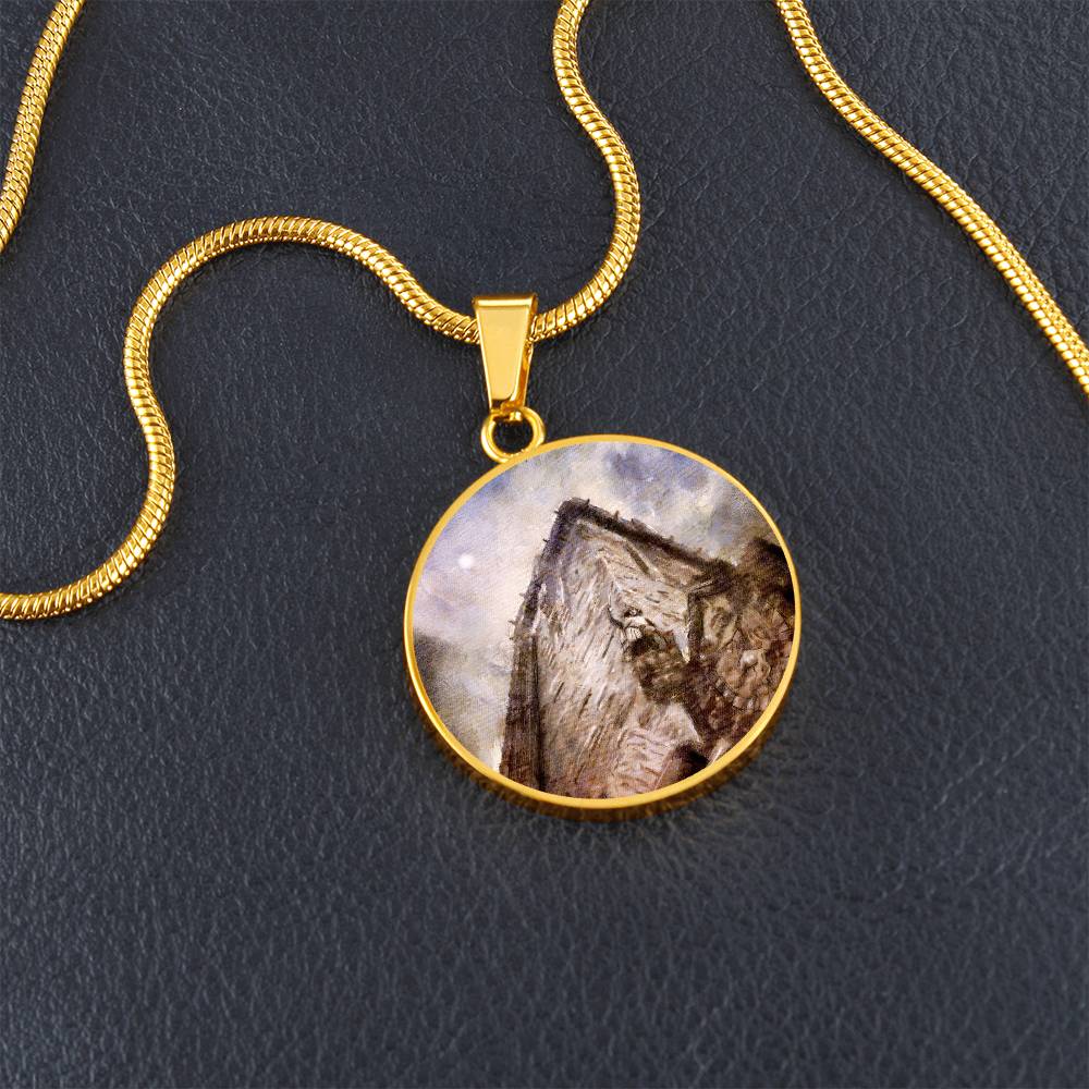 Wallace Monument Moonlight | Scottish Art Jewellery | Luxury Necklace