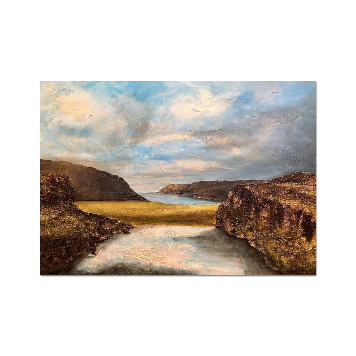 Westfjords Iceland Painting | Fine Art Prints From Scotland