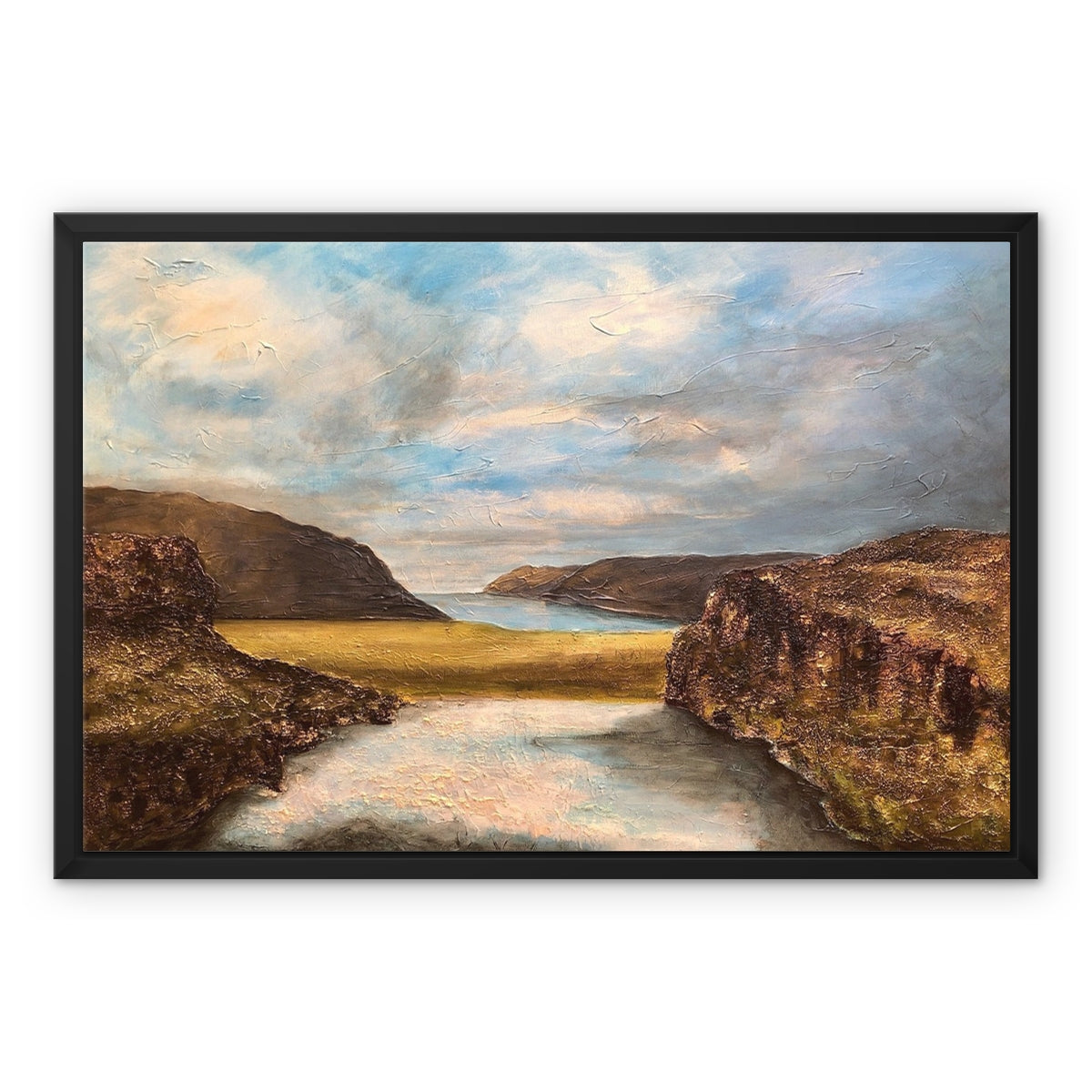 Westfjords Iceland Painting | Framed Canvas Prints From Scotland