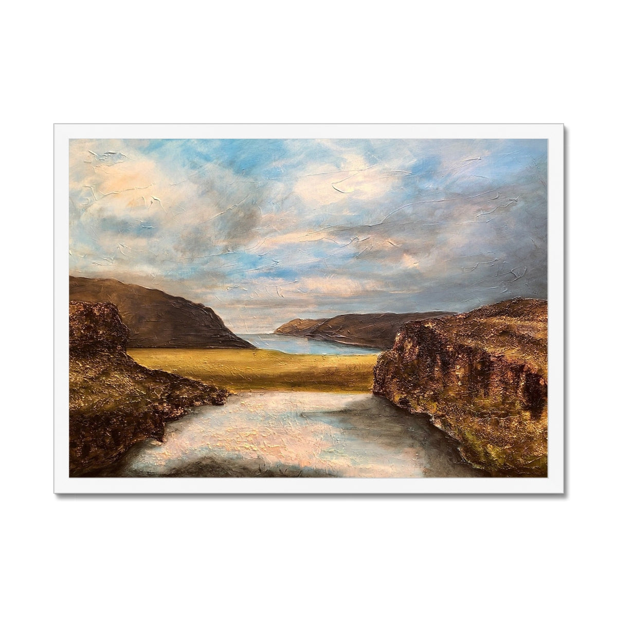 Westfjords Iceland Painting | Framed Prints From Scotland